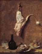 Jean Baptiste Oudry Still Life with Calf's Leg oil painting